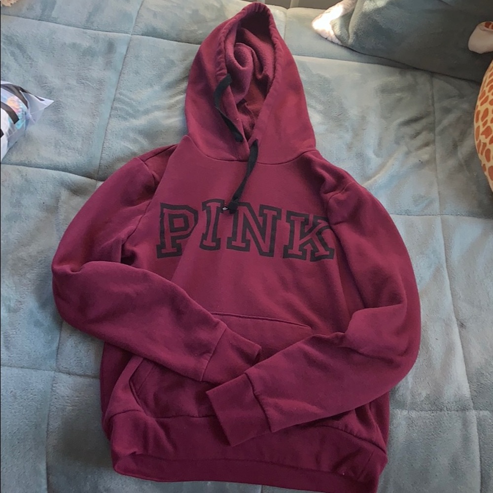 PINK BURGUNDY SWEATSHIRT